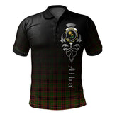 Buchan Modern Tartan Polo Shirt - Alba Celtic Style